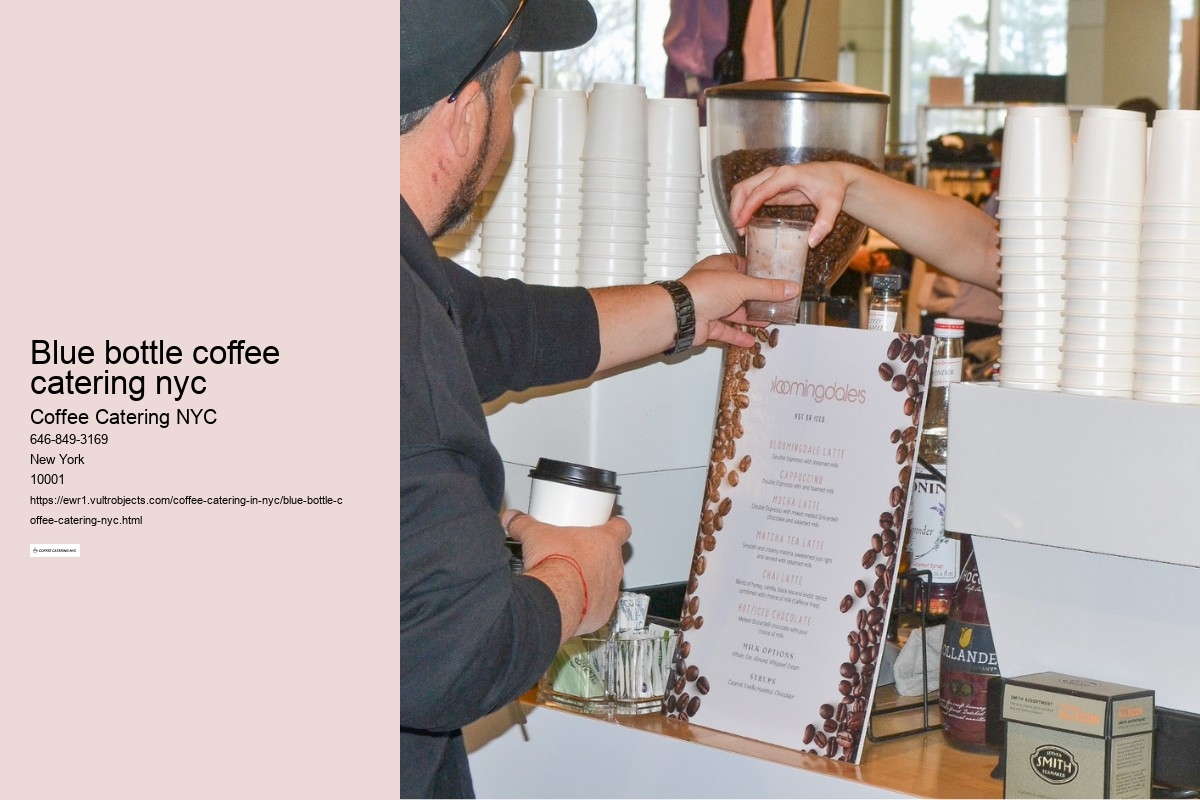 How to Create the Perfect Coffee Catering Experience in NYC 