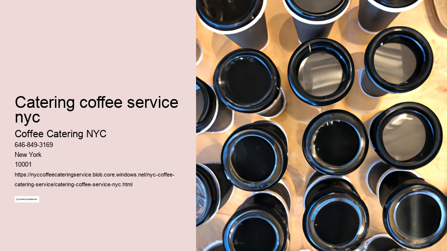 catering coffee service nyc