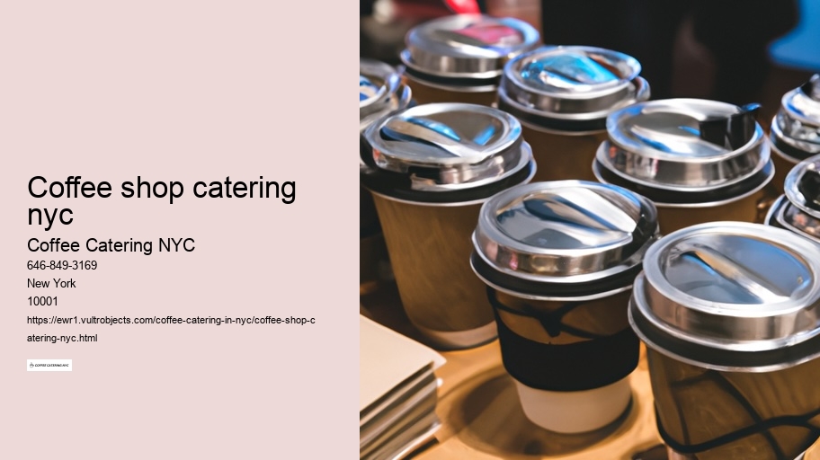 What is NYC's Best Coffee Catering Service? 