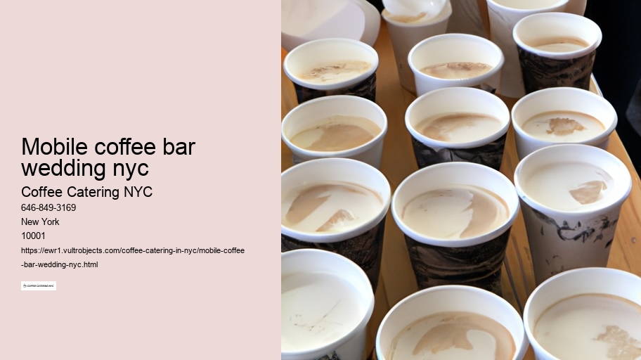 What is the Finest Coffee Selection for Your Next Corporate Event? 