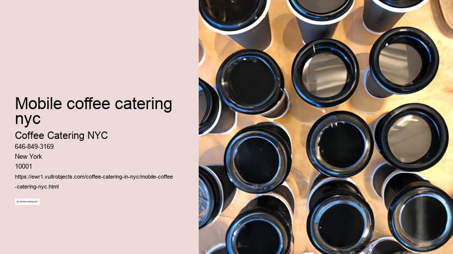 How to Find a Quality and Affordable Coffee Catering Service in NYC 