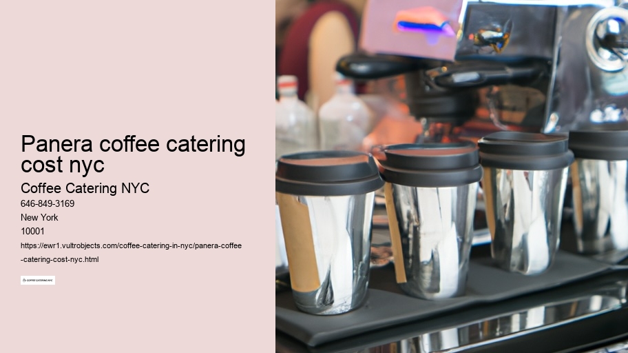 How to Get Quality Coffee Catered for Your Next Big Event in NYC 
